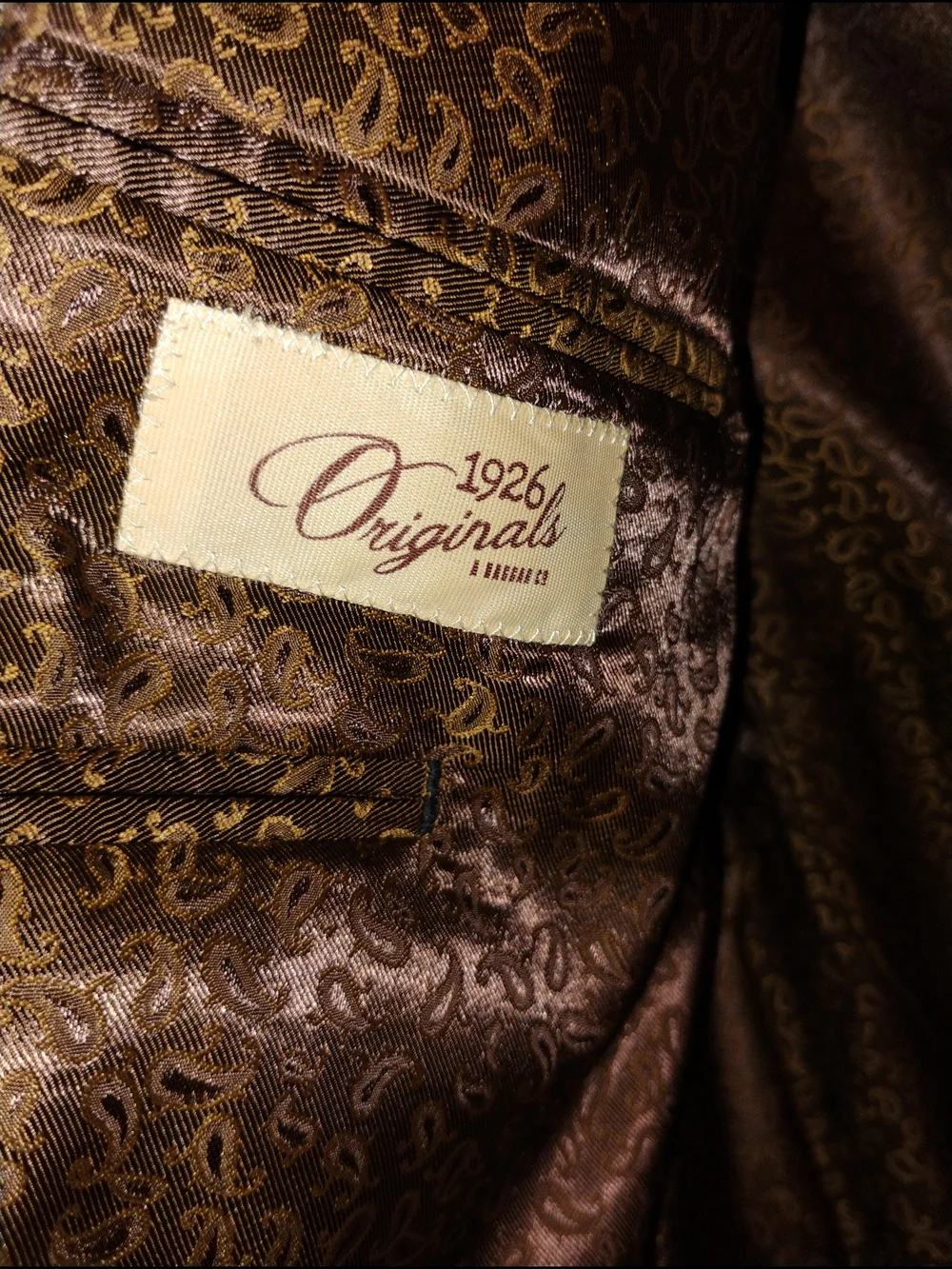 Men's Plaid Sport Coat in Brown and Green - Classic Two-Button Blazer